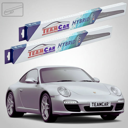 Ștergătoare Porsche 911 997 2004-2013 | Set Față Hibrid – TeamCar®