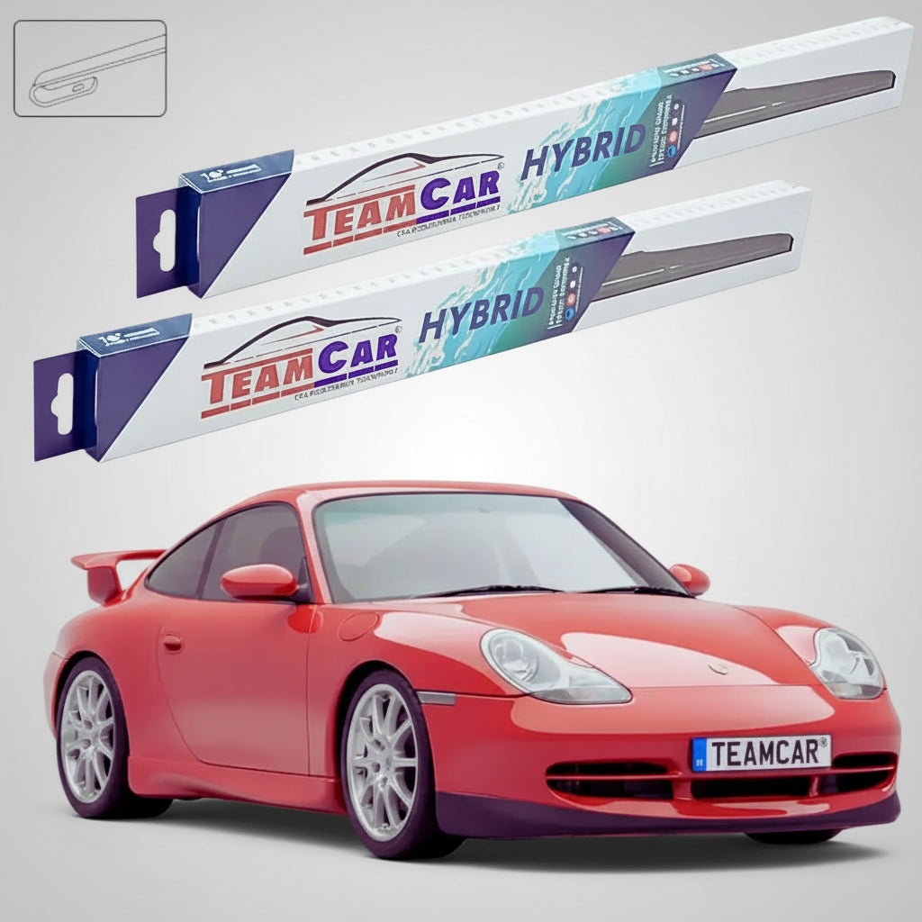 Ștergătoare Porsche 911 GT3 996 1999-2005 | Set Față Hibrid – TeamCar®