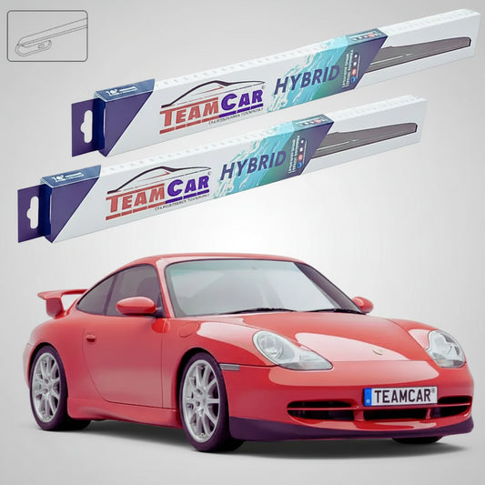 Ștergătoare Porsche 911 GT3 996 1999-2005 | Set Față Hibrid – TeamCar®