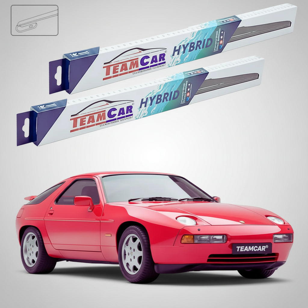 Ștergătoare Porsche 928 S4 GT 1986-1991 | Set Față Hibrid – TeamCar®