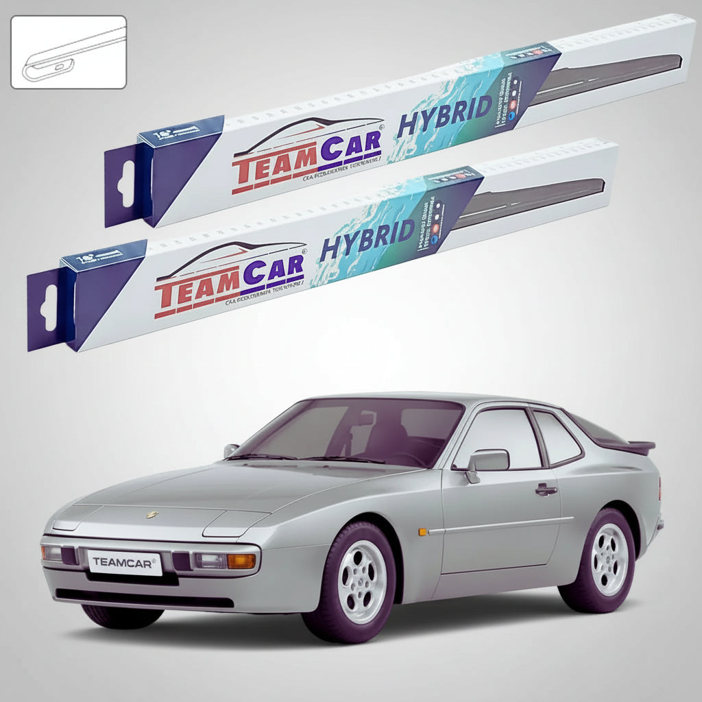 Ștergătoare Porsche 944 S2 Turbo S 1987-1991 | Set Față Hibrid – TeamCar®