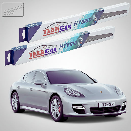 Ștergătoare Porsche Panamera 970 2009-2013 | Set Față Hibrid – TeamCar®
