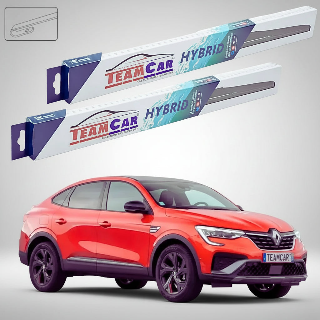 Ștergătoare Renault Arkana SUV-Coupé 2019-prezent | Set Față Hibrid – TeamCar®