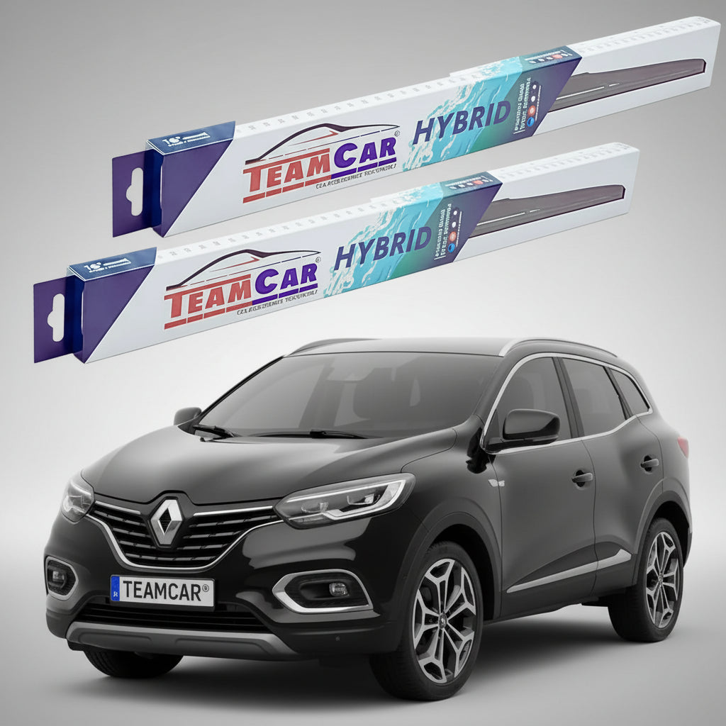 Ștergătoare Renault Kadjar I SUV 2017-prezent | Set Față Hibrid – TeamCar®