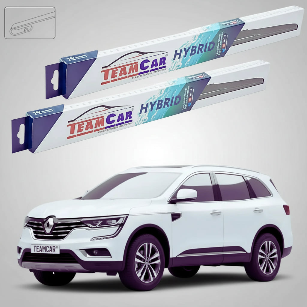 Ștergătoare Renault Koleos II SUV 2017-prezent | Set Față Hibrid – TeamCar®