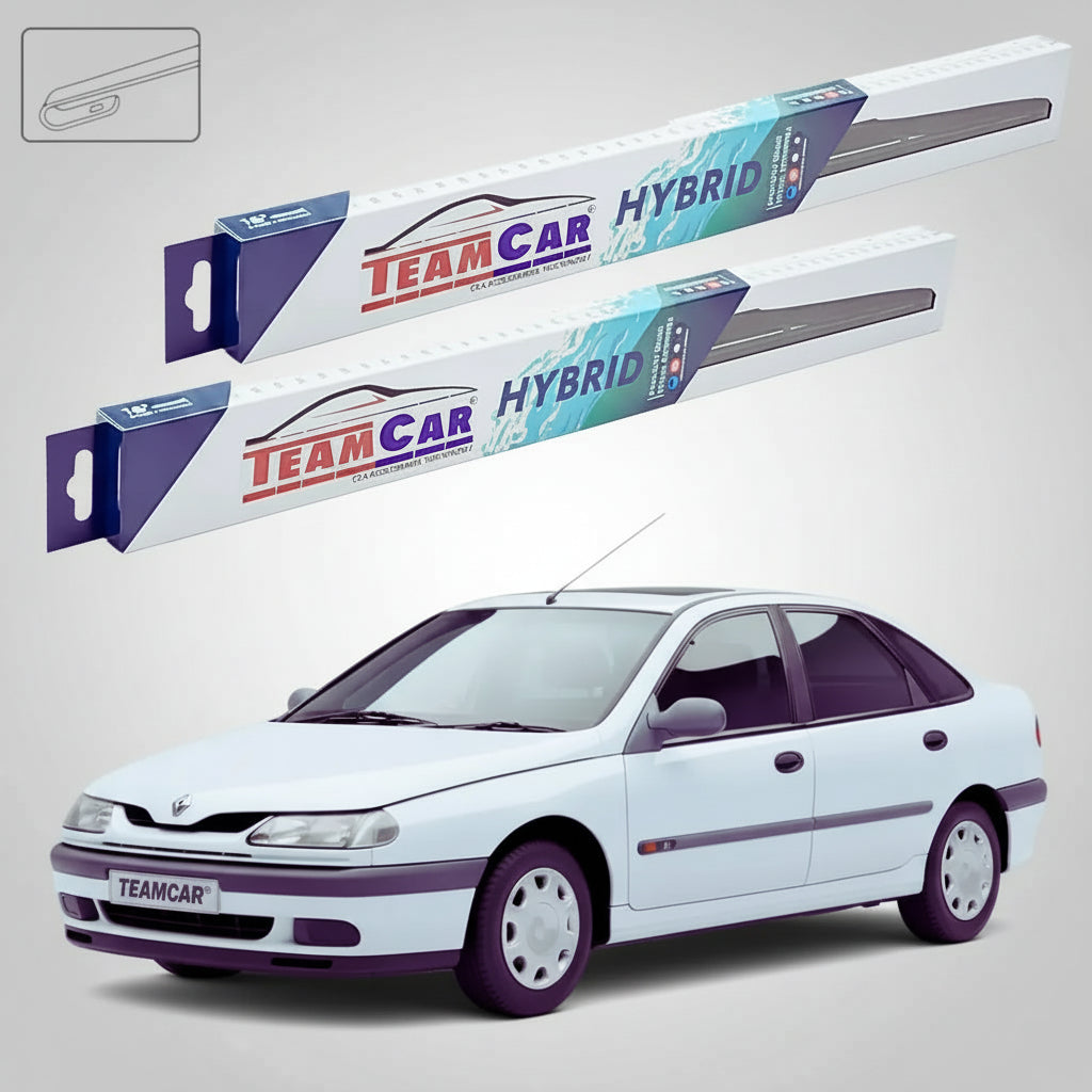 Ștergătoare Renault Laguna I Hatchback 1993-2001 | Set Față Hibrid – TeamCar®