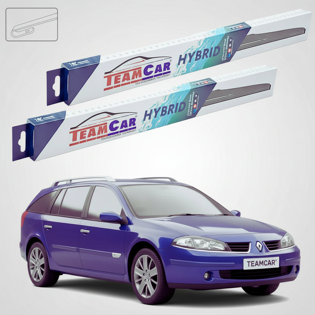 Ștergătoare Renault Laguna II Grandtour Break 2001-2007 | Set Față Hibrid – TeamCar®