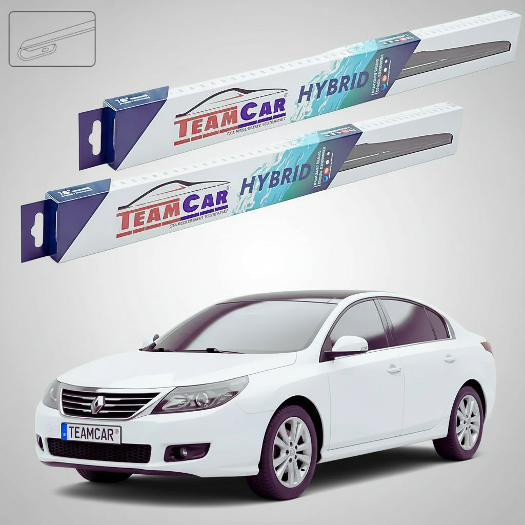 Ștergătoare Renault Latitude Sedan 2011-prezent | Set Față Hibrid – TeamCar®