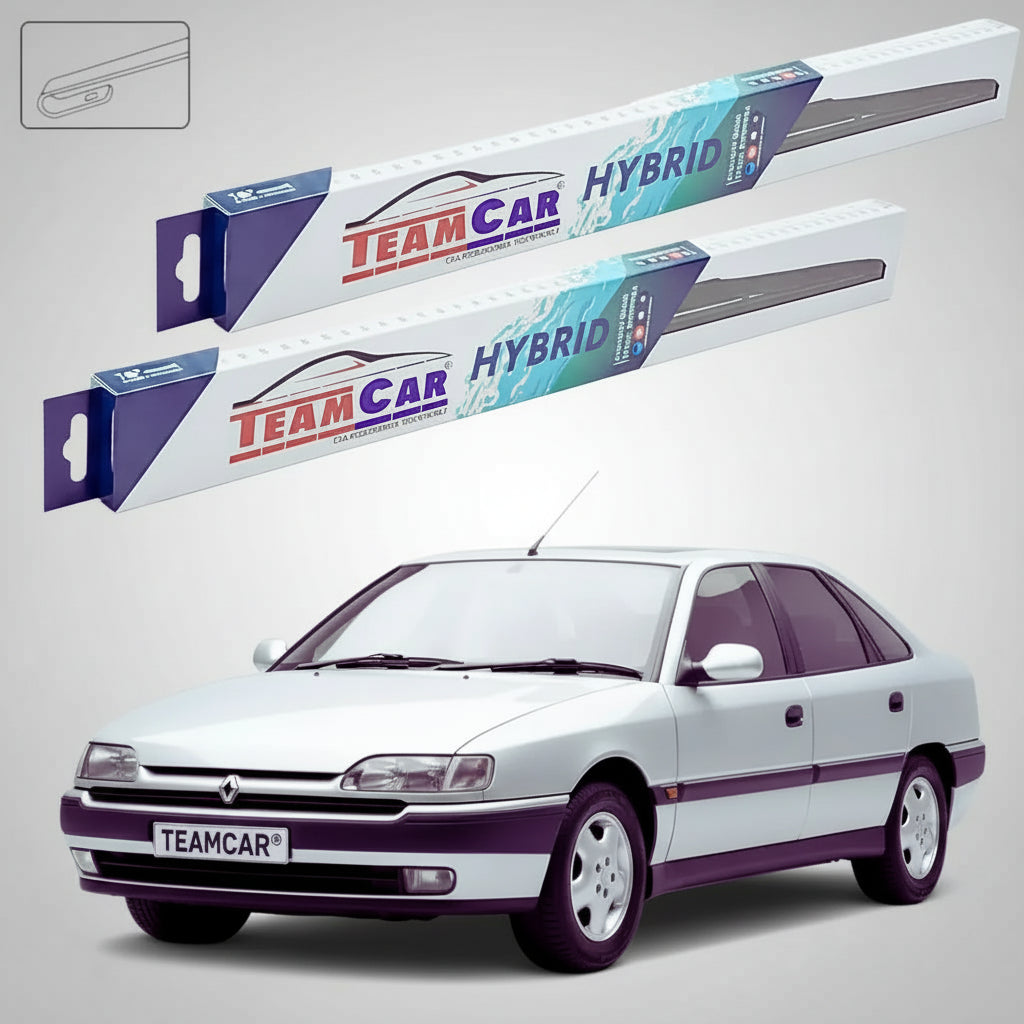 Ștergătoare Renault Safrane I 1992-1997 | Set Față Hibrid – TeamCar®