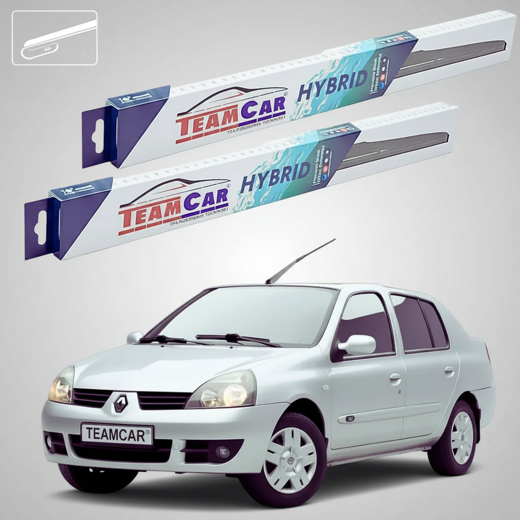 Ștergătoare Renault Thalia I Sedan 1999-2007 | Set Față Hibrid – TeamCar®