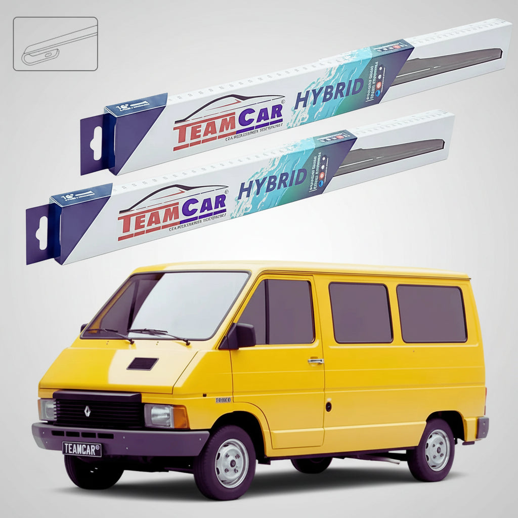 Ștergătoare Renault Trafic I Van 1980-2001 | Set Față Hibrid – TeamCar®