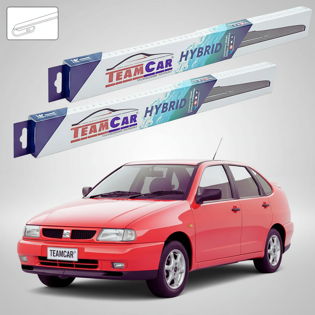 Ablaktörlők Seat Cordoba 6K 1993-2002 | Hibrid első szett – TeamCar®