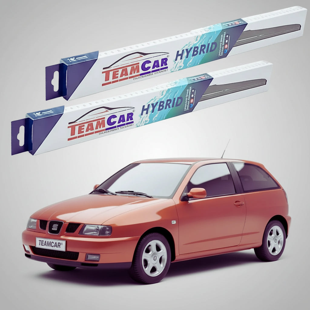 Ablaktörlők Seat Ibiza 6K1 1993-2002 | Hibrid első ablaktörlő készlet – TeamCar®