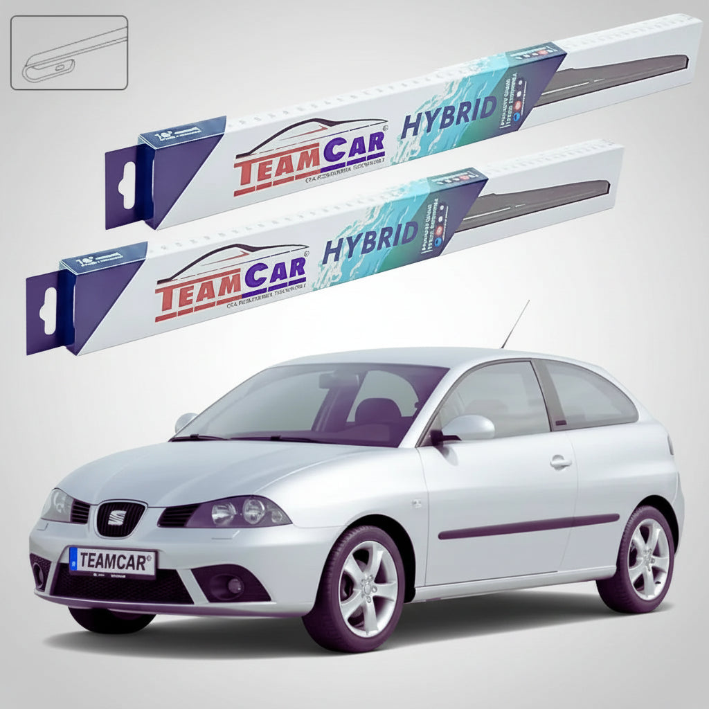 Ablaktörlő Seat Ibiza 6L1 2001-2006 | Hibrid első készlet – TeamCar®
