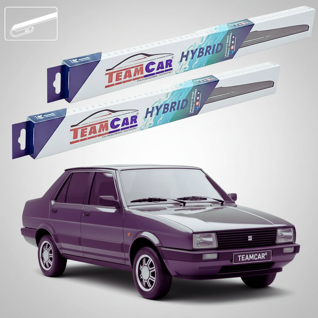 Ștergătoare Seat Malaga 023A 1989-1993 | Set Față Hibrid – TeamCar®