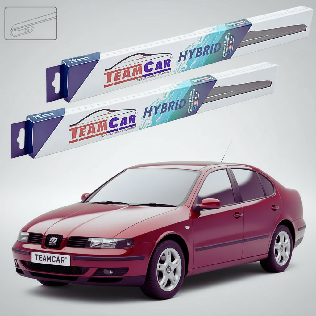 Ablaktörlők Seat Toledo 1M2 1999-2004 | Hibrid első ablaktörlő készlet – TeamCar®
