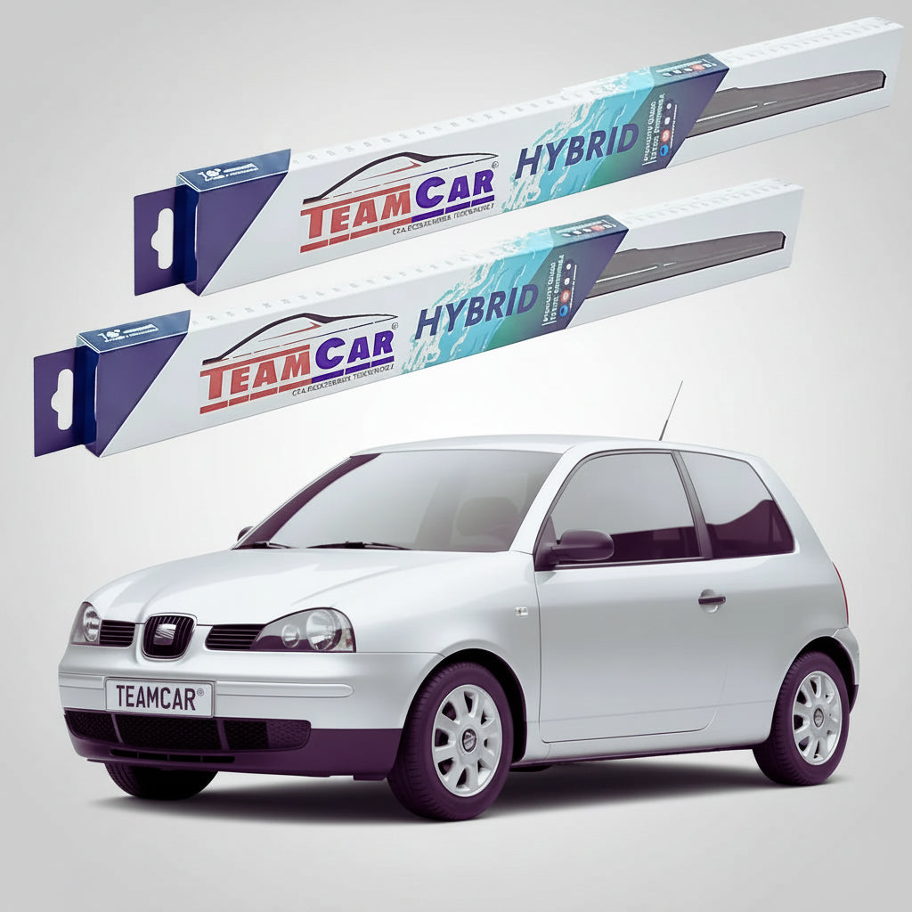 Ablaktörlők Seat Arosa 6H 1999-2004 | Hibrid első szett – TeamCar®