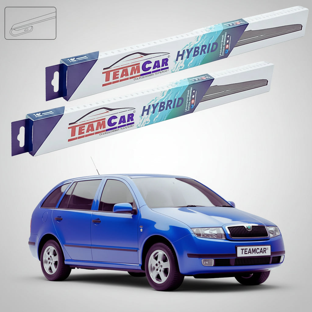 Ștergătoare Skoda Fabia I Combi 6Y5 2000-2007 | Set Față Hibrid – TeamCar®