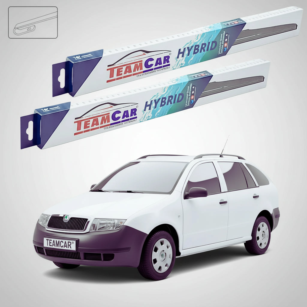 Ablaktörlő Skoda Fabia I Praktik 6Y5 2001-2007 | Hibrid első készlet – TeamCar®