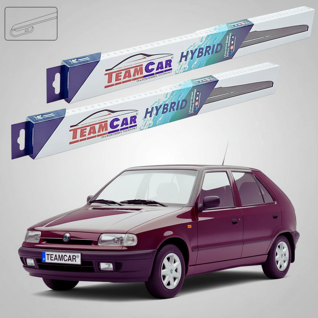 Ștergătoare Skoda Felicia I 6U1 1994-1998 | Set Față Hibrid – TeamCar®