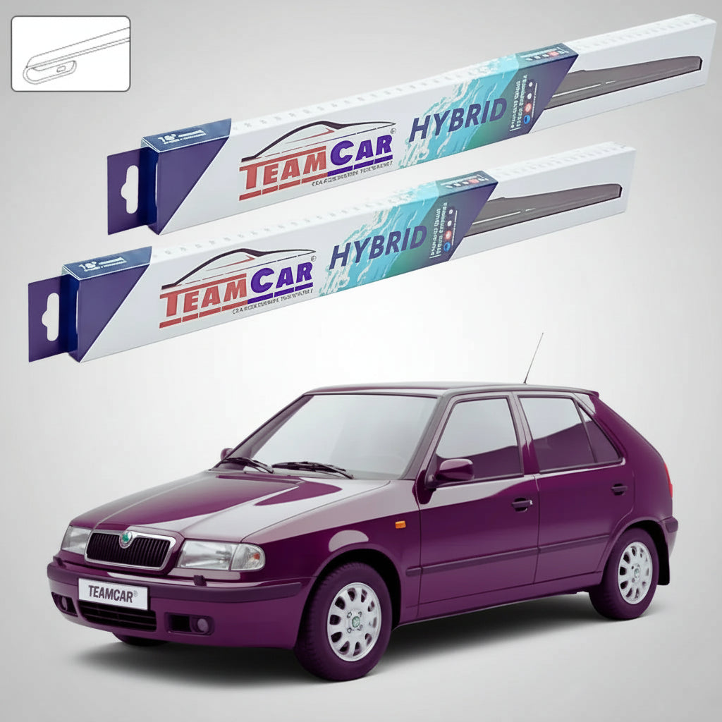 Ablaktörlők Skoda Felicia II 6U1 1998-2001 | Hibrid első ablaktörlő készlet – TeamCar®