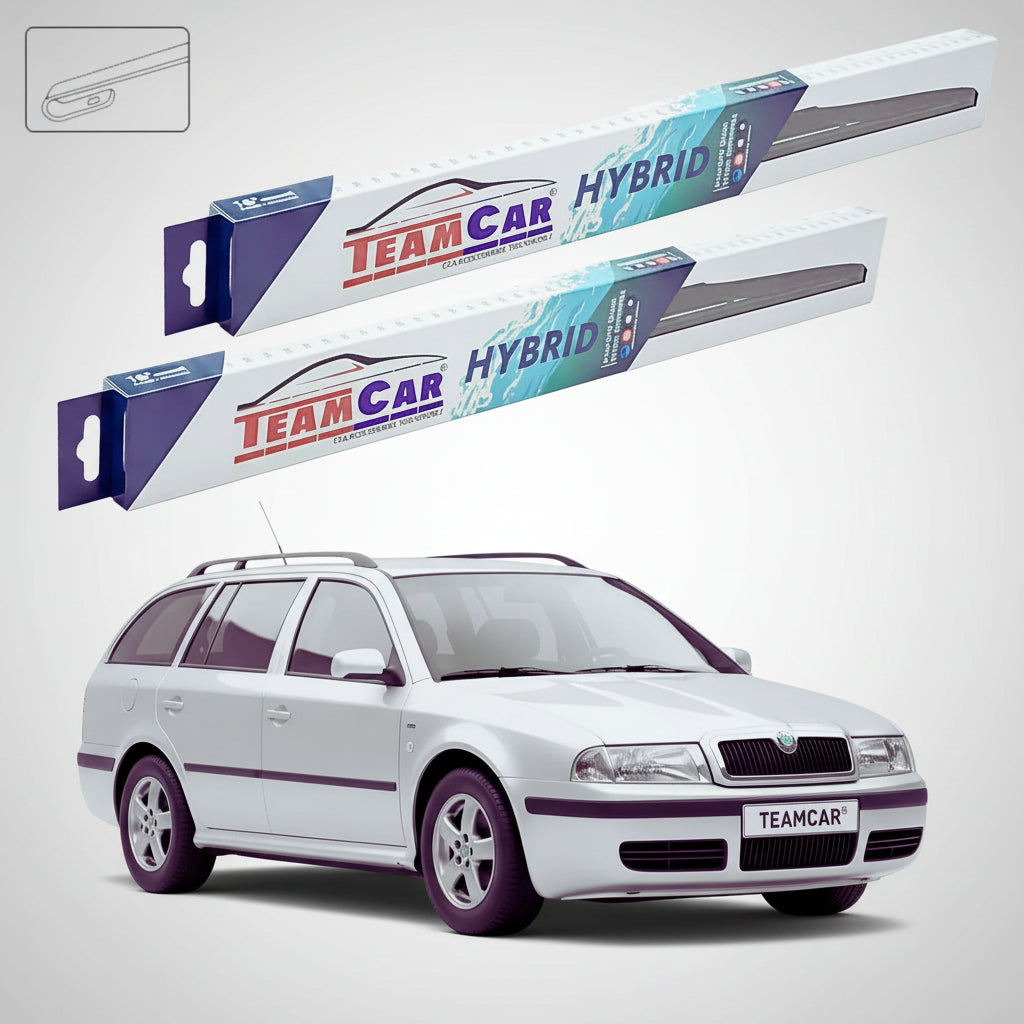 Ablaktörlők Skoda Octavia I Combi 1U5 1998-2010 | Hibrid Első Ablaktörlő Készlet – TeamCar®