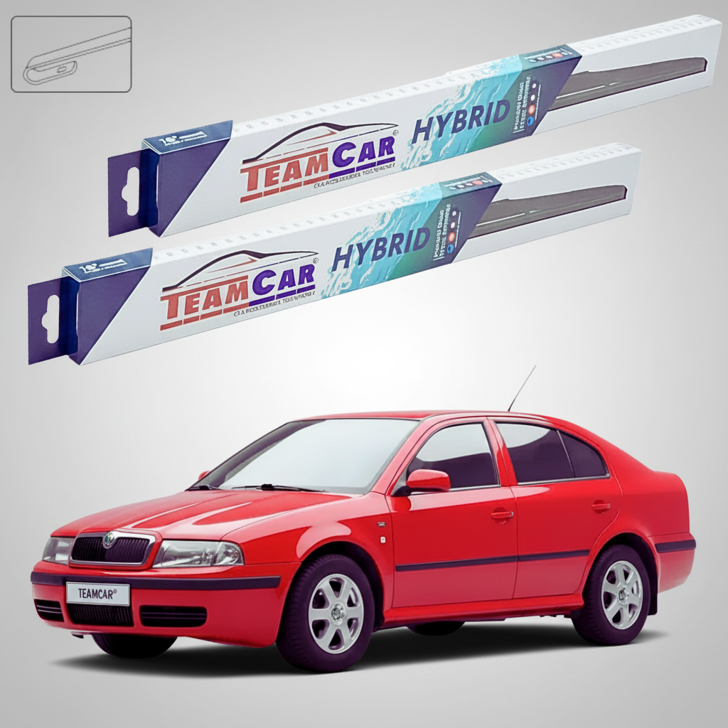 Ștergătoare Skoda Octavia I (1U2) (1996–2010) | Set Față Hibrid – TeamCar®