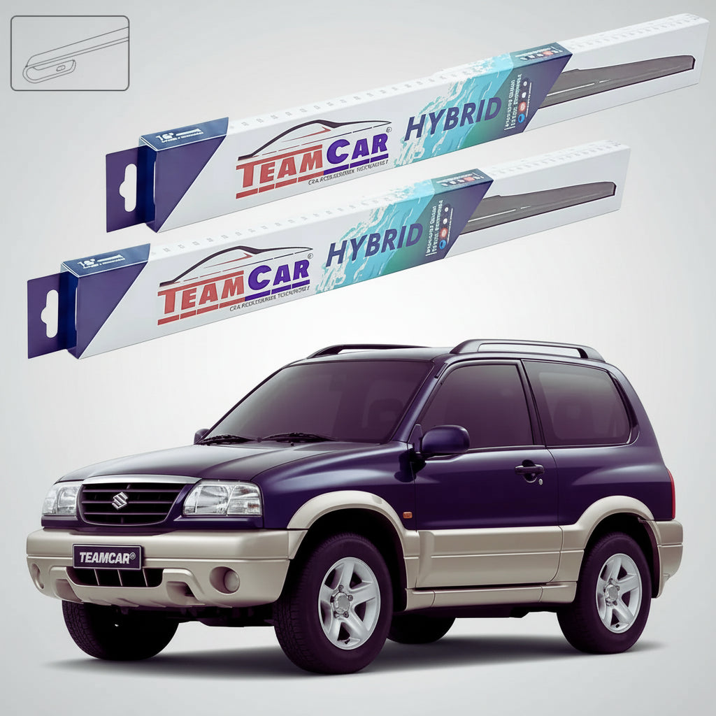 Ablaktörlők Suzuki Grand Vitara I FT 3 ajtós 1998-2005 | Hibrid első ablaktörlő készlet – TeamCar®