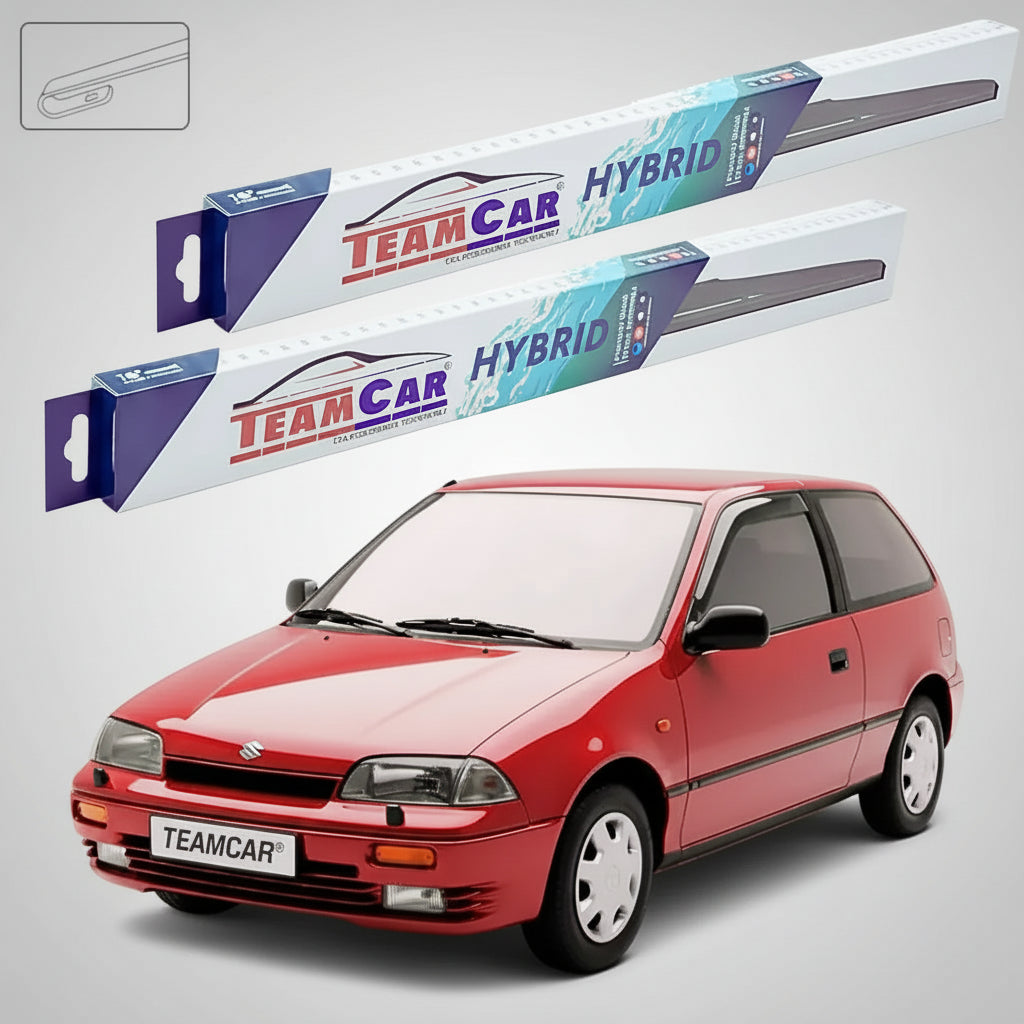 Ablaktörlők Suzuki Swift MA 3 ajtós 1996-2003 | Hibrid első ablaktörlő készlet – TeamCar®
