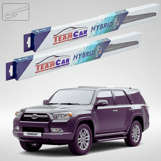 Ștergătoare Toyota 4Runner V N28 SUV 2009-prezent | Set Față Hibrid – TeamCar®