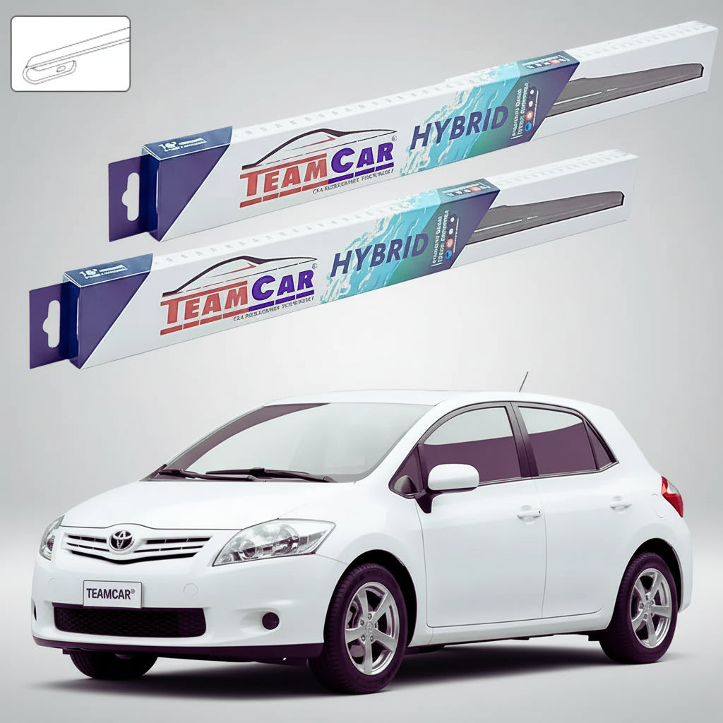 Ștergătoare Toyota Auris E15 Hatchback 2006-2012 | Set Față Hibrid – TeamCar®