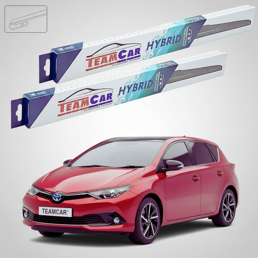 Ștergătoare Toyota Auris E18 Hatchback 2012-prezent | Set Față Hibrid – TeamCar®