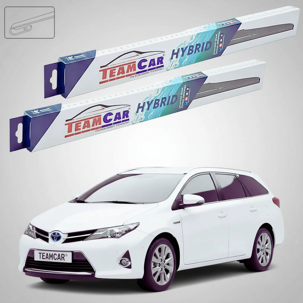 Ștergătoare Toyota Auris E18 Touring Sports Estate 2013-prezent | Set Față Hibrid – TeamCar®