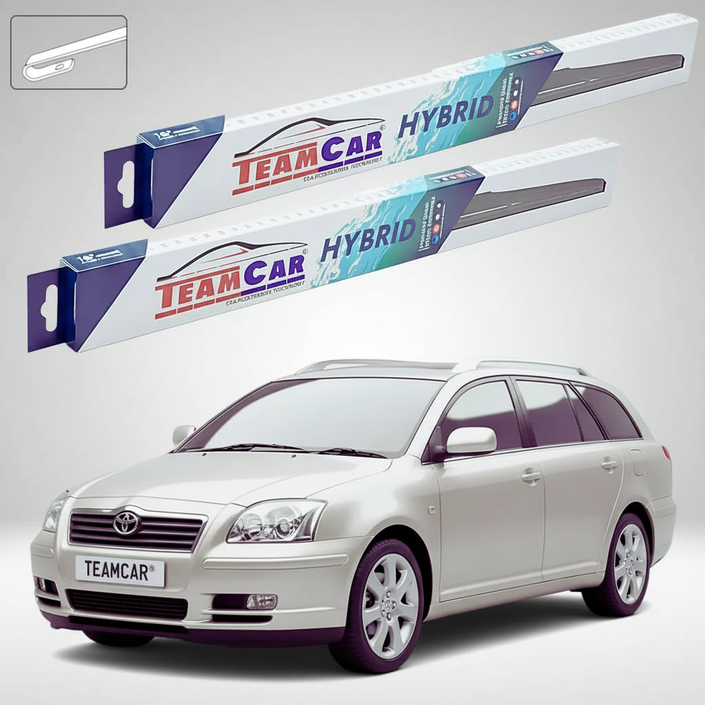 Ștergătoare Toyota Avensis T25 Estate 2003-2008 | Set Față Hibrid – TeamCar®