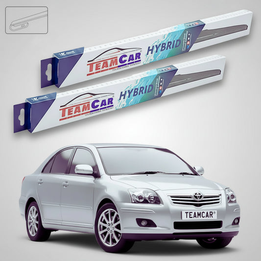 Ștergătoare Toyota Avensis T25 Liftback 2003-2008 | Set Față Hibrid – TeamCar®