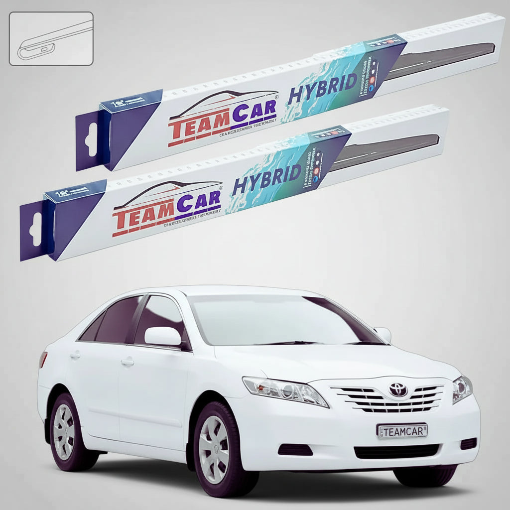 Ștergătoare Toyota Camry V4 Sedan 2006-2014 | Set Față Hibrid – TeamCar®