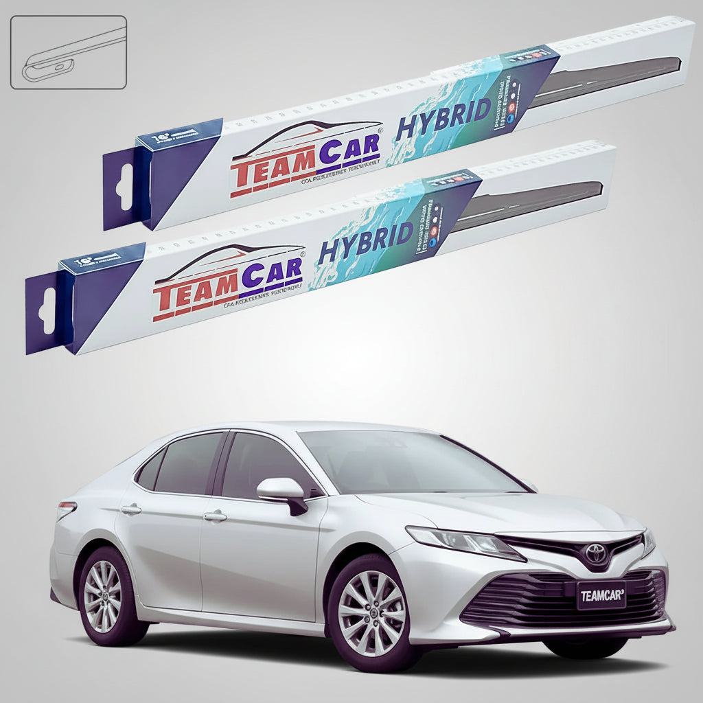 Ștergătoare Toyota Camry V7 Sedan 2018-prezent | Set Față Hibrid – TeamCar®