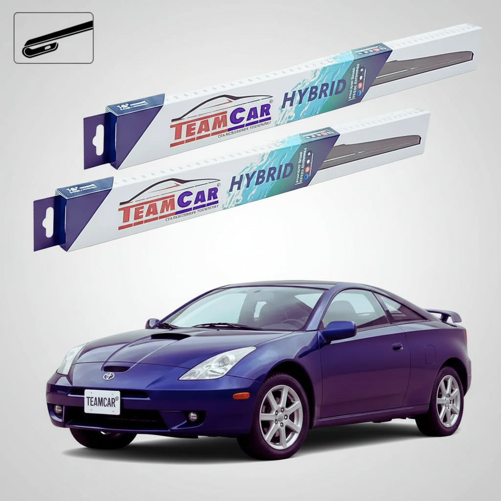 Ștergătoare Toyota Celica T23 Coupe 1999-2005 | Set Față Hibrid – TeamCar®