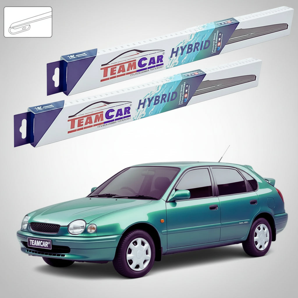 Ștergătoare Toyota Conquest Hatchback 1998-prezent | Set Față Hibrid – TeamCar®