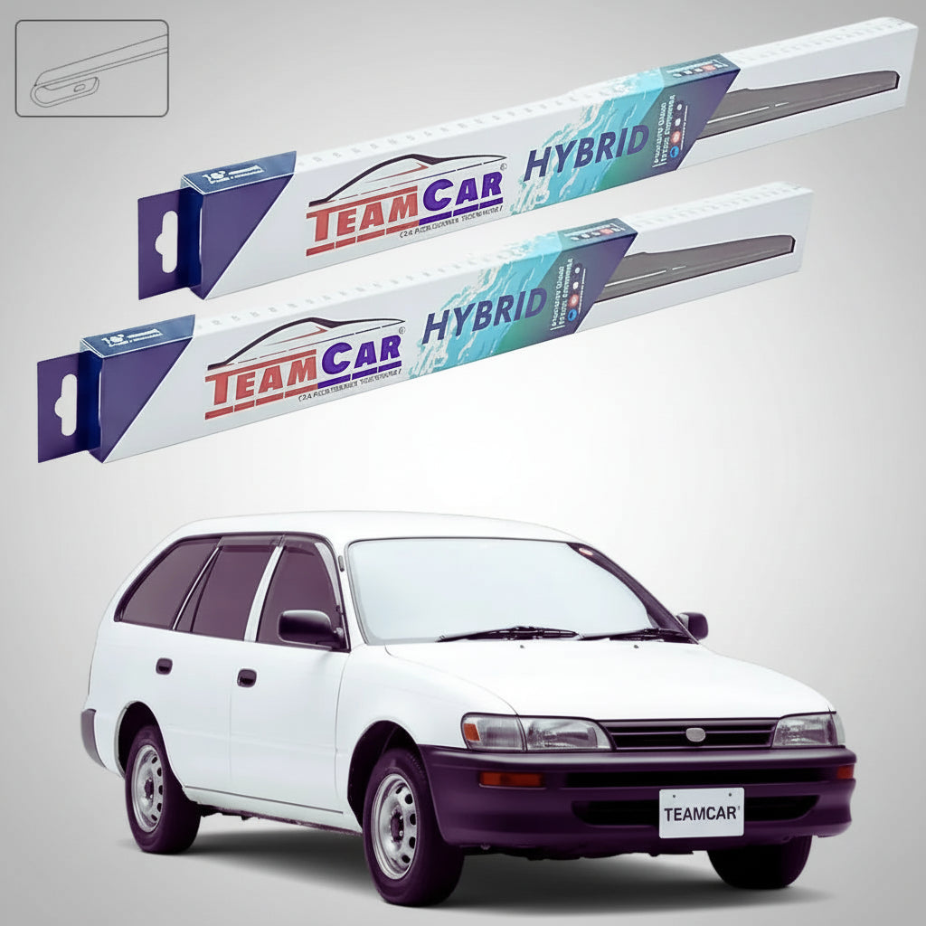 Ștergătoare Toyota Corolla Van 1991-2002 | Set Față Hibrid – TeamCar®