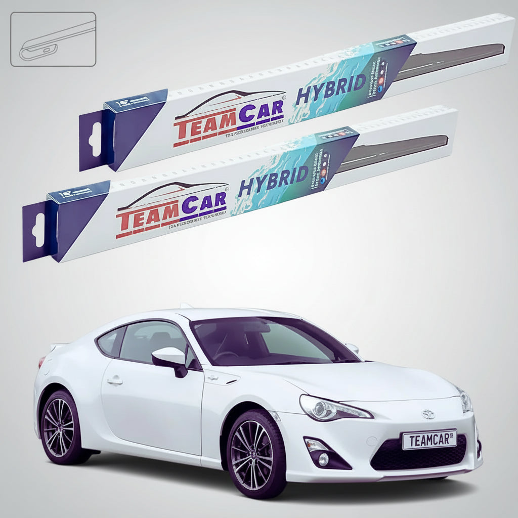 Ștergătoare Toyota GT86 Coupé 2012-prezent | Set Față Hibrid – TeamCar®