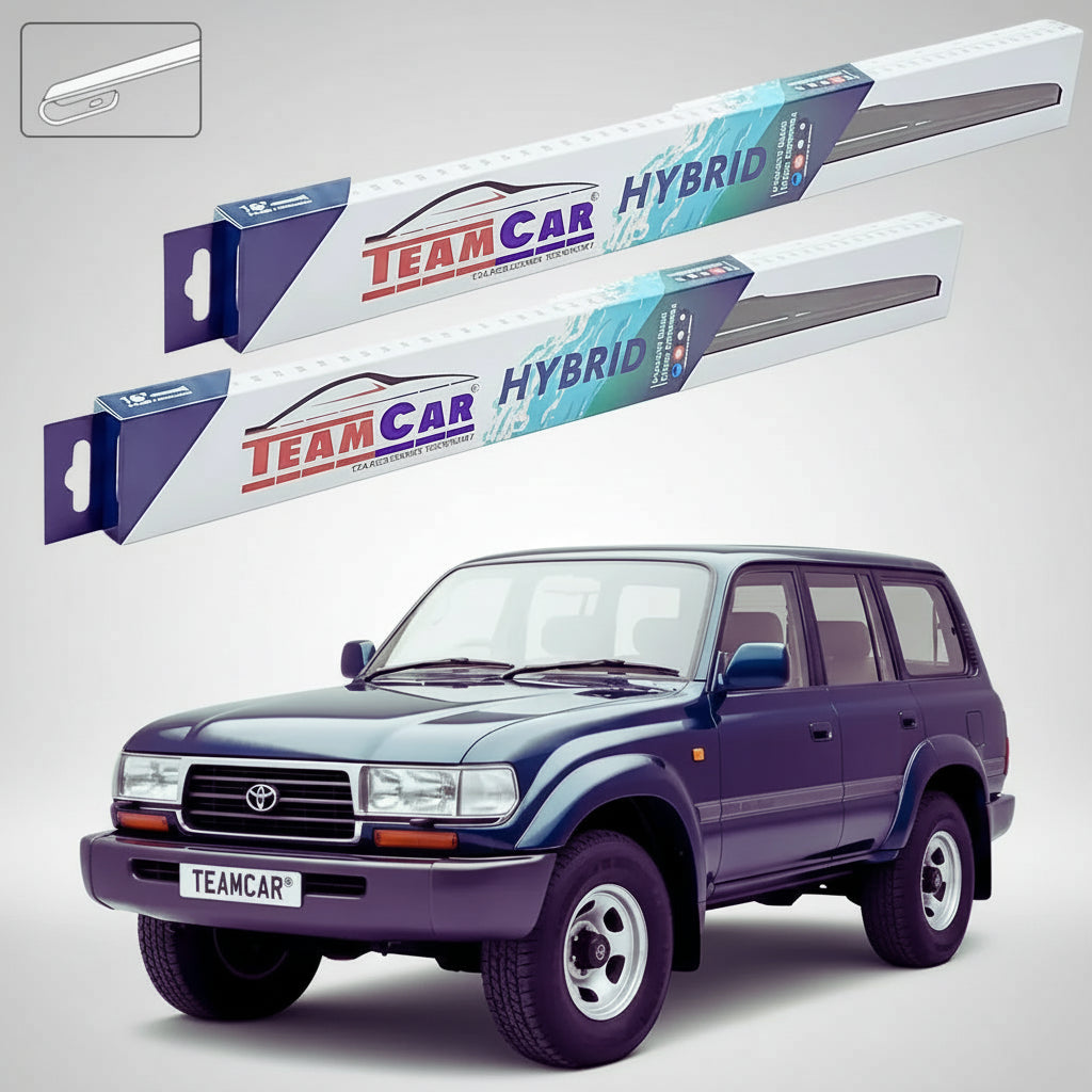 Ștergătoare Toyota Land Cruiser J8 Seria 80 1990-1998 | Set Față Hibrid – TeamCar®