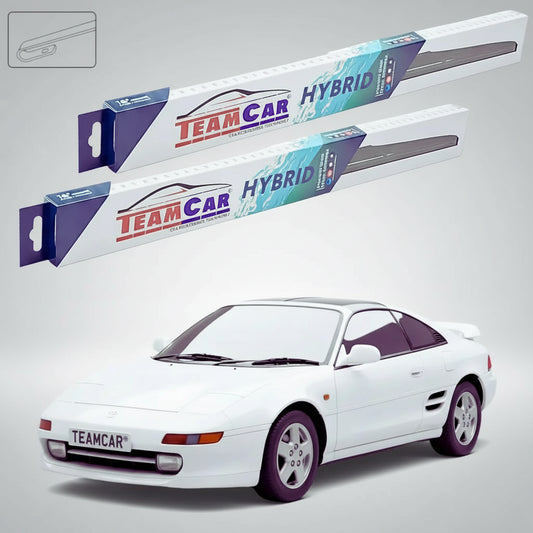 Ștergătoare Toyota MR2 II W2 SW20 1989-1999 | Set Față Hibrid – TeamCar®
