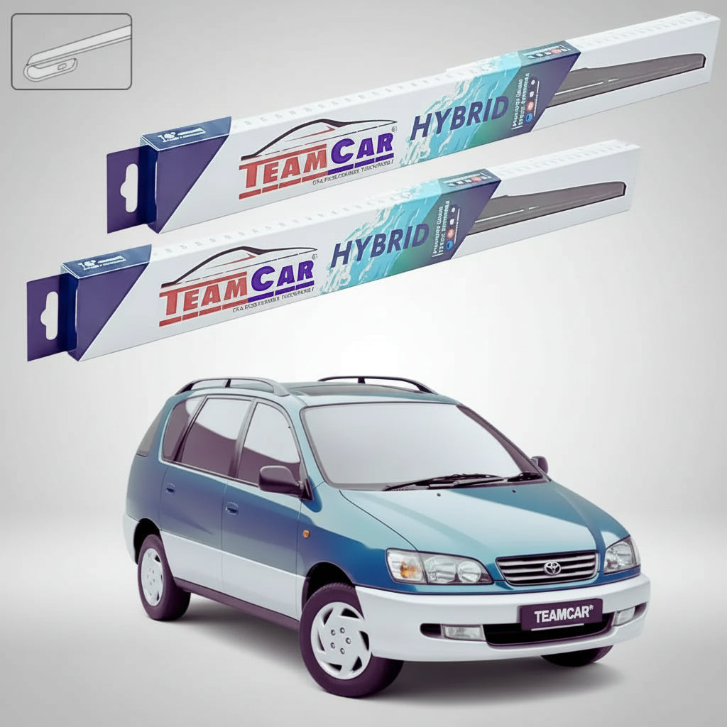Ștergătoare Toyota Picnic XM1 1996-2001 | Set Față Hibrid – TeamCar®