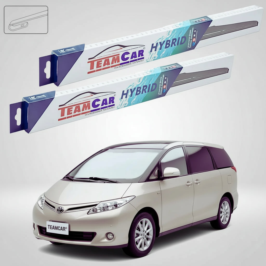 Ștergătoare Toyota Previa XR50 Estima III 2006-prezent | Set Față Hibrid – TeamCar®
