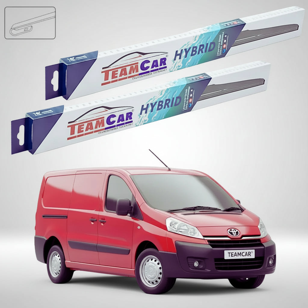 Ștergătoare Toyota Proace I Van 1-Door 2013-2016 | Set Față Hibrid – TeamCar®