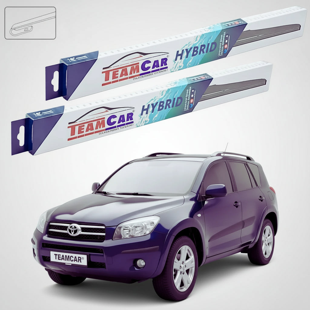 Ștergătoare Toyota RAV4 A3 XA30 2006-2012 | Set Față Hibrid – TeamCar®