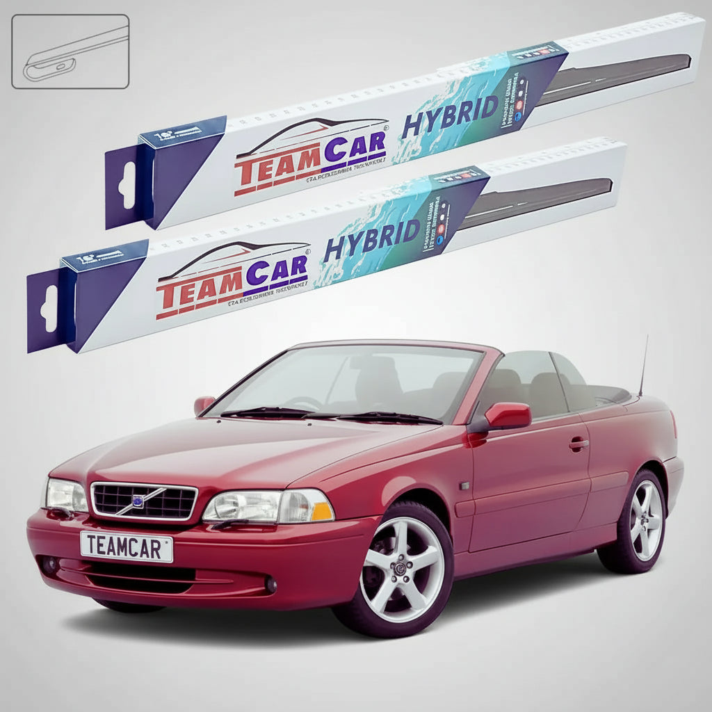 Ștergătoare Volvo C70 I 1998-2005 | Set Față Hibrid – TeamCar®