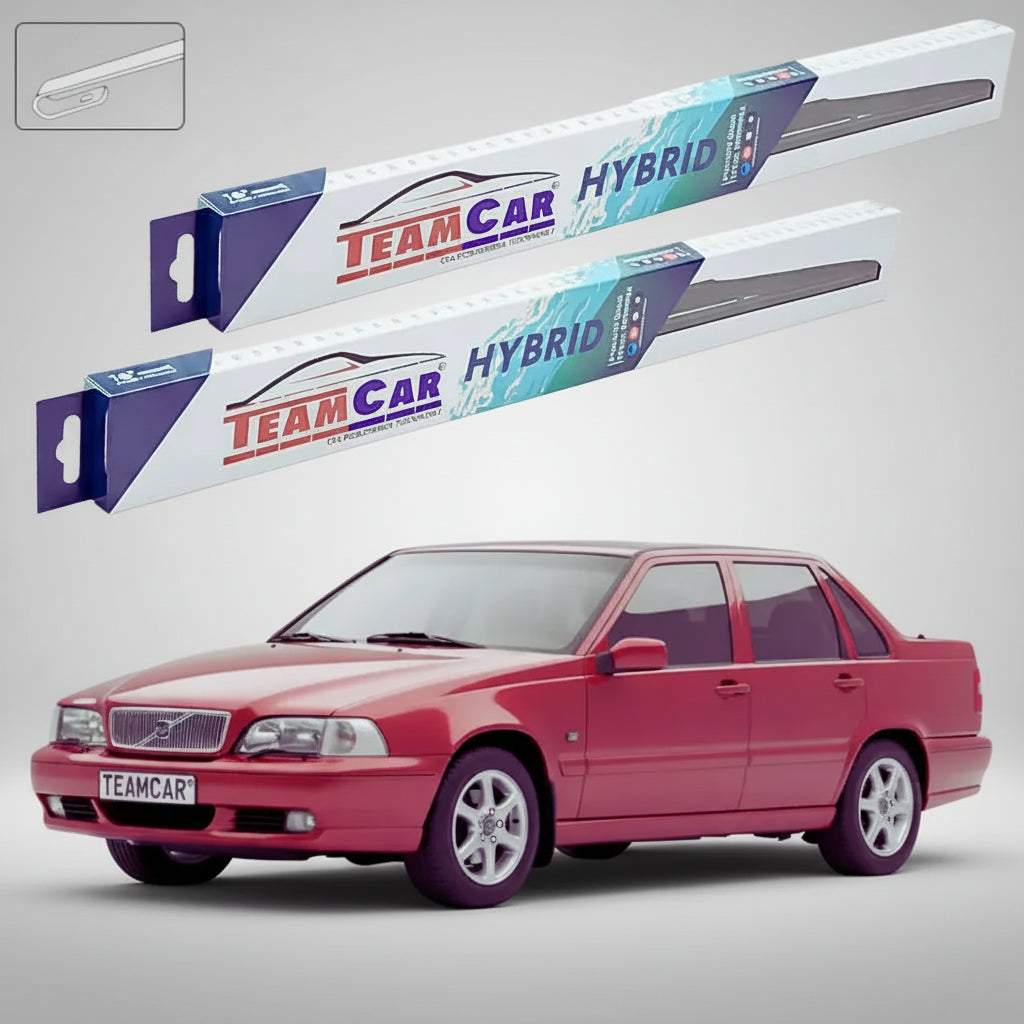 Ștergătoare Volvo S70 LS 1997-2000 | Set Față Hibrid – TeamCar®