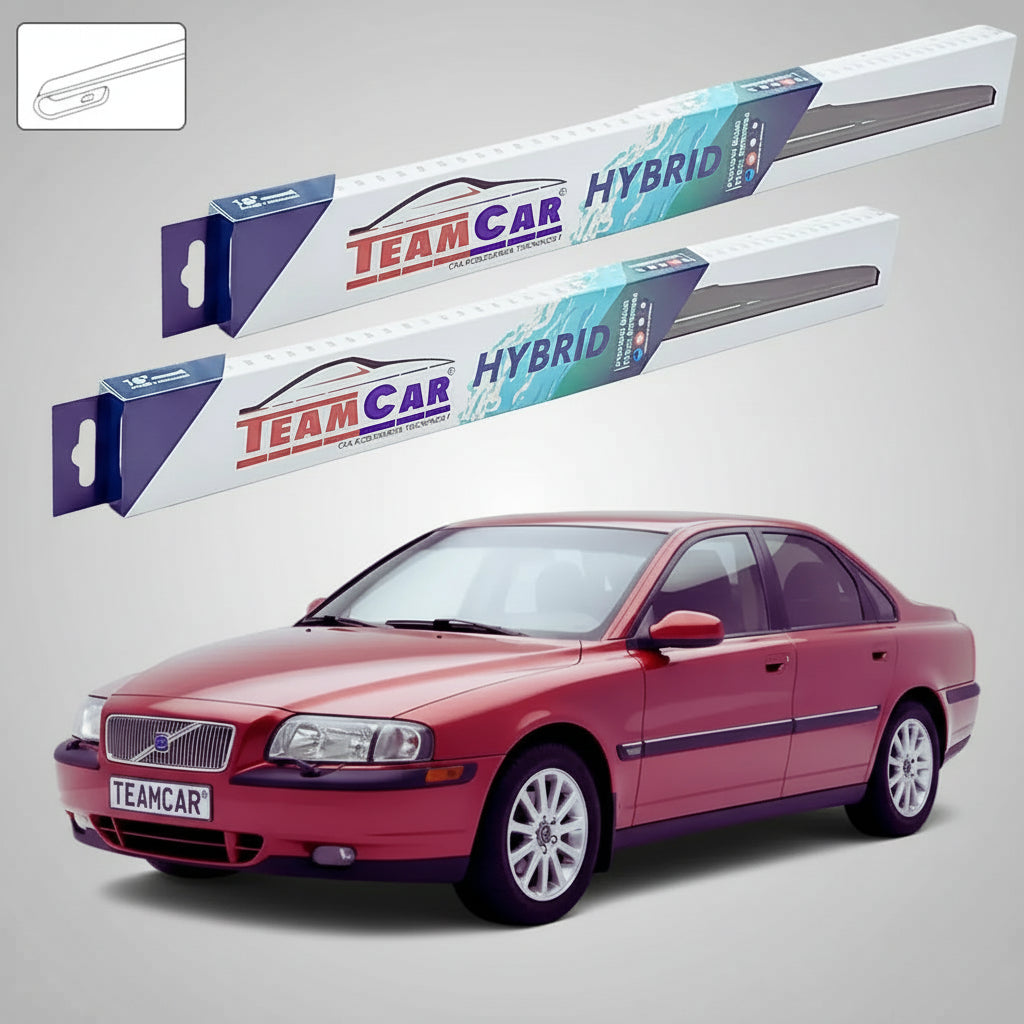Ștergătoare Volvo S80 I 1998-2004 | Set Față Hibrid – TeamCar®
